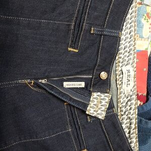 Ariat Dark Blue High Rise Flare Jeans